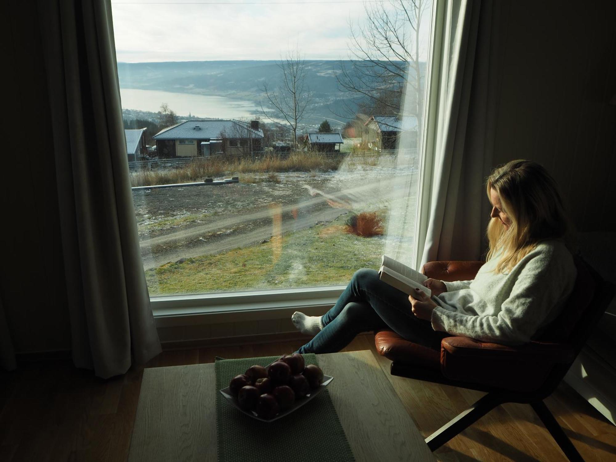 Cabin With Great View Close To Town And Ski Area Lillehammer Eksteriør billede